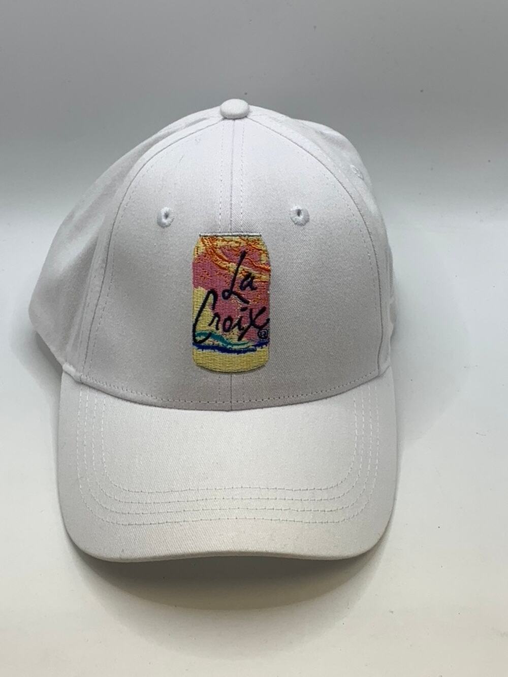 LA CROIX Men's White Embroidered Logo Baseball Cap SZ OS